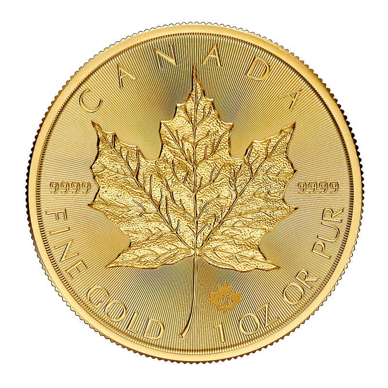 Image for 1 oz Gold Maple Leaf Coin (2024) from TD Precious Metals
